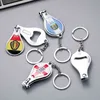 Designer Keychain New World Cup 2022 Kleine geschenken voor voetbalfans rond het 2022 National Team Souvenirs Nail Clippers Knippers Key Chain Prize