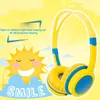 85dB Cutes Kids Over Ears Wired Headphones Safelys Childrens Headsets Adjustable Headband Computer Tablet Child Aged 412 Earphone