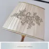 Bordslampor Ourfeng Crystal Lamp Led Desk Light Nordic Luxury Bedside Decorative For Home Foyer Study Bed Room