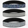 Ceintures Mode européenne Strass Incrustation Plein Élastique Luxe Dames 5CM Large Ceinture