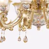 Chandeliers Duplex Villa Living Room Crystal Simple Modern Chandelier Lighting European Luxury Dining Stair Hanging Lights