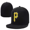 Бейсбольные кепки Pirates P с буквой gorras для мужчин и женщин, модные спортивные хип-поп-кепки высшего качества, встроенные шапки H222763650