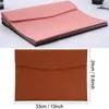 Solid Color A4 File Pocket Cahiers durables Dossiers de documents Sac Portable Classement Archivage Sacs de stockage École Bureau Articles TH0385