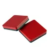 Square Air Cushion Tom Box Foundation Bottle With Sponge Powder Puff Red and Black Color Matching Packaging Material