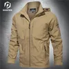Men's Jackets Men Outdoor Windproof Jacket Windbreaker Coat Hiking Rain Camping Fishing Tactical Male Clothing Breathable Jackets Plus Size 220919