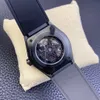 LF Factory Fine Watch Cal. 670 SK Mechanical Movement 41 мм керамическая оболочка сапфирового кристаллического стекла резиновая полоса часов