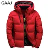 Parkas homme GAAJ marque hommes doudoune Parkas à capuche hiver chaud manteau blanc canard épais bouffant coupe-vent Parka vestes pardessus Anorak homme 220920