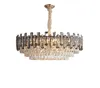 Crystal Living Room Chandelier Light Luxury Bedroom Dining Simple Post-modern Lamps DL Brand