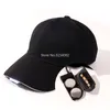 Ball Caps Fashion Sports Bright Glow In Baseball Light Up LED Sport Hat Male Cap Dark Reading Fishing or Unisex 220920