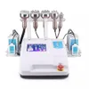 New Vibrator 6 In 1 40K Ultrasonic Cavitation Vacuum Radio Frequency Lipo Laser Slimming Machine for Home Use Body Shaper