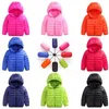 Giacca per bambini giù per bambini di abbigliamento esterno ragazzo e ragazza autunno calda il cappotto con cappuccio con cappuccio per bambini giacca inverno per bambini dimensioni 1 2 10 12 15 anni 220919