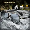 Sonnenbrille CoolPandas Hohe Qualität Polarisierte Männer Frauen Pochromic UV400 Schutz Fahren Sonnenbrille Unisex Chameleon Objektiv 220920