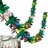 Decorative Flowers Summer Home Decoration Festival Party Birthday Paper Flower Garland Tropical Type Tissue Banner