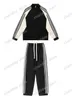 Xinxinbuy 남성 디자이너 코트 재킷 사이드 웨빙 바다 파도 자수 파리 여성 블랙 화이트 그레이 M-2XL
