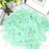 Decoração de festa 2,5 cm 15g/bolsa menta verde pequeno círculo de papel círculo de papel confetes de casamento decorações de aniversário de chá de bebê