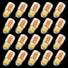 Edison LED Bulbe E27 Base de vis 2200k Bulbes blancs super chauds 220V 1W Amber Gold Tint Mini Tubular Retro Lampes