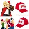 Masques de fête jeu KOF roi des combattants fureur fatale Cosplay Costume Terry Bogard Coser coton casquette chapeau pour hommes