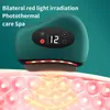 Face Massager Mini Scraping Board Gua Sha Stone with Heat & Vibration Bian Stone for Anti-Aging Wrinkle Removal Skin Lift