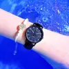 Wristwatches Classic Women's Casual Quartz Leather Band Strap Watch Round Analog Clock Wrist Watches Luminous Hands Waterproof