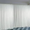 Party-Dekoration, 2 x 2 m/3 x 3 m, weiße transparente Seide, Hochzeitshintergrund, Drapierungsplatten, hängende Vorhänge, Veranstaltungen, Bühnenhintergrund, Dekorationszubehör