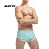 Men's Swimwear Alsoto New Briefs Sunga Strand Shorts Breathable Quick Dry Low Construction Men Trunks Gay J220913