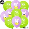 Party Decoration Inflatable Easter Helium Foil Balloons Fruit Theme Balloon Latex Ears Large Carrot Ballon For Diy