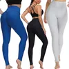 Kadın Tozluk Popo Çatlak Anti Selülit Kadınlar Şeftali Asansör Leggin Push Up Booty Taytlar Yüksek Bel Egzersiz Yoga Pantolon 220919