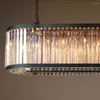 Kroonluchters moderne vintage kristal kroonluchter verlichting hanger hangende lichtlamp voor huisvilla decor door polaris