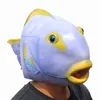 Party Masks Tropical Fish Animal Costume Novelty Halloween Latex Head 220920