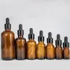 Amber Glass Essential Oil Bottle With Droper 5 ml 10 ml 15 ml 20 ml 30 ml 50 ml 100 ml