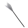حفلة عيد الهالوين Witch Broom Kids البلاستيك Cosplay Flying Broomstick Props for Masquerade Halloween Assume Assories 1065