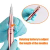 Tatueringsmaskin Trådlös Permanent Makeup Pen Professional Eyebrows Lip Microblading DIY With Cartridge Needle 220921