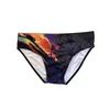 Costumi da bagno da uomo con push pad Uomo Nuovi costumi da bagno Europa America Moda stampa sexy Triangolo Costumi da bagno Bikini da surf ad asciugatura rapida J220913