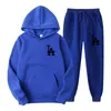 Herrsp￥rsvarum￤rke Set Set Tracksuit Autumn Women's Hoodies Sweatpants Two Piece Suit Hooded Casual Male Clothes 220920