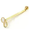 Scissors Stainless Steel Snuffers Candle Wick Trimmer Rose Gold Cutter Wick Oil Lamp Trim scissor RRB15602