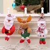 Boże Narodzenie Pluszowe ozdoby wiszące Święty Mikołaj/Snowman/Elk/Bear Xmas Tree Wiselant Decorations Phjk2209