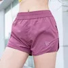 Rennen shorts dames hoge taille sport sport gym snel droge wourkout joggers 2 in 1 fitness kleding wa