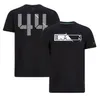 Uniforme de l'équipe F1, T-Shirt de sport personnalisé de la série de course pour hommes, grande taille, manches courtes, col rond, haut à séchage rapide