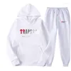 OVMD Men's Hoodies Trapstar Printed Blazer Baggy Two piece Hoodie and Jogging Pants in 15 Warm Colors