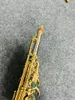 Tillverkad i Japan Soprano Saxophone WO37 All-In-One Nickel Silver Gold Key With Case Sax Soprano Mynstycke Ligatur Reeds Necks Musical Instrument