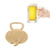 Apribottiglie di birra zucca d'oro Bomboniere di Halloween Bel regalo di nozze di Natale Bomboniera FY5583 WLY935