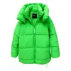 Mulheres para baixo parkas inverno mulheres casaco quente com capuz casaco parkas jaqueta grossa verde longo casaco cáqui longo jaqueta senhoras com zíper outwear trf 220921