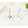 Dangle Earrings Real 925 Sterling Silver High Quality Fresh Water Pearl Luster Jewelry For Women Party Wedding Gift Drop