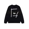 Famouse Mens Black White Hoodies Womens Letter Printing Sweater Couples Casual Loose Sweatshirts Asian Size S-XL