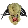 Masques de fête vs Predator Latex Headgear Halloween Horror Mask Dress Up Ball Performance Props 220920