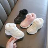 Botlar Bebek Bebek Erkek Snow 2022 Kış Bebek Türük Ayakkabı Sıcak Peluş Su geçirmez Çocuklar Yumuşak Alt Slip Slip Çocuklar