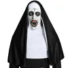 Masques de fête Masque de nonne d'horreur Cosplay Valak Casque en latex Costumes d'Halloween Masques effrayants Costume Props Spook House Supplies 220920