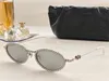 Fashion designer Lesyeux sunglasses for women avantgarde frame set diamond oval shape metal sun glasses trend star same style Ant9090500