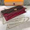 Dames mode casual ontwerper luxe flore ketting tas schoudertassen crossbody hoogwaardige top 5a m69579 m69578 handtas portemonnee sleutel zakje