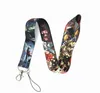 Leuke nekband Charm Telefoon Lanyards voor iPhone Samsung Huawei Mobiele telefoonhoesjes Straps Key Chains ID -kaarten